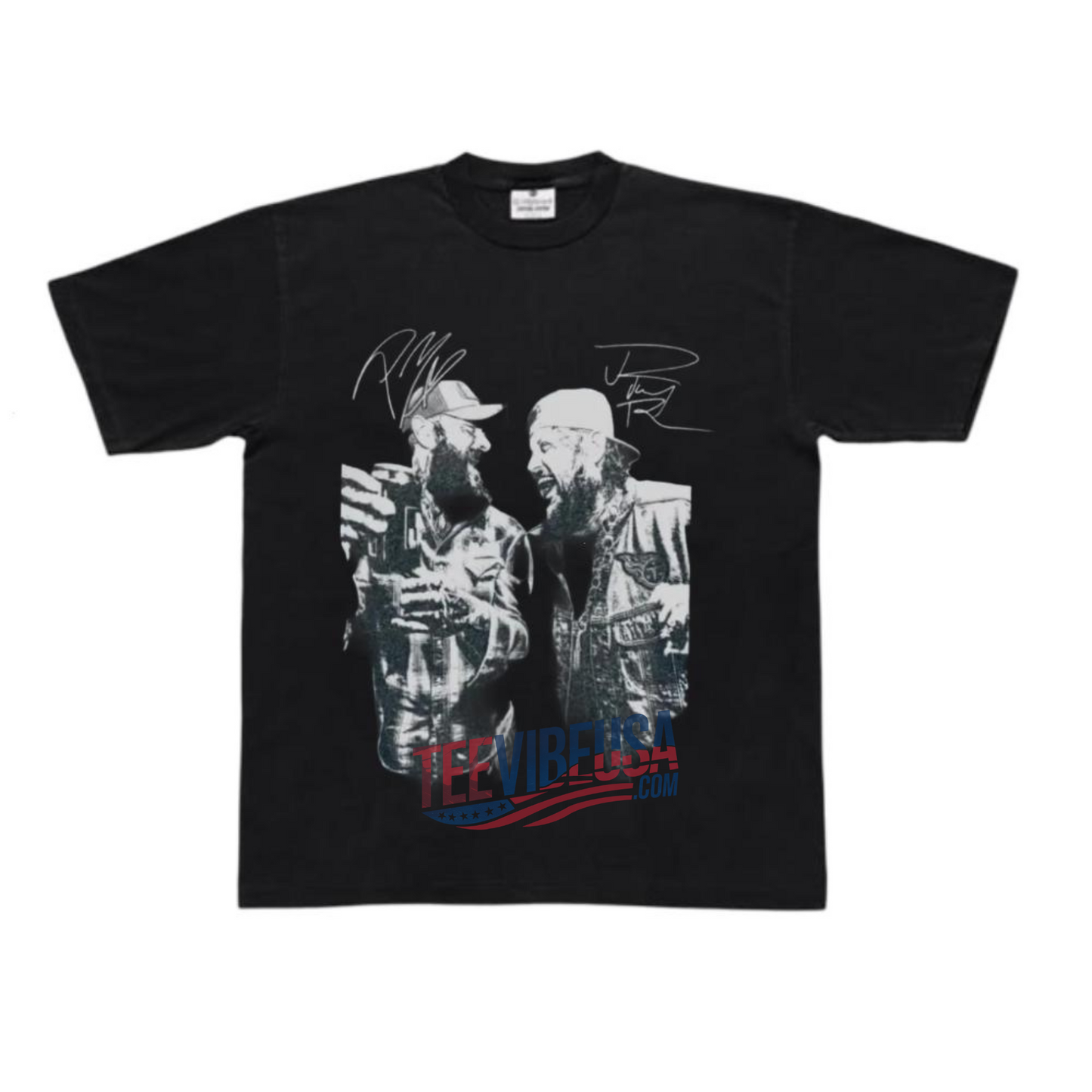Post and Jelly Concert Tour Shirt – Vintage 90s Rapper Tee Inspired by Posty