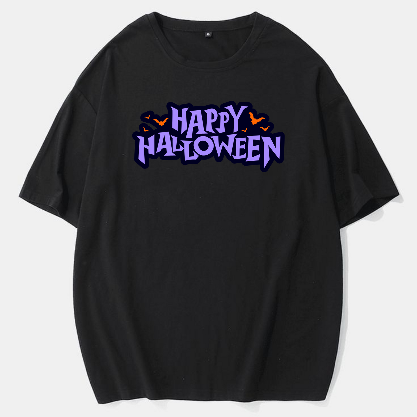Happy Halloween T-Shirt – Cute & Spooky Graphic Tee for Fall, Unisex Pumpkin Season Shirt for Men & Women
