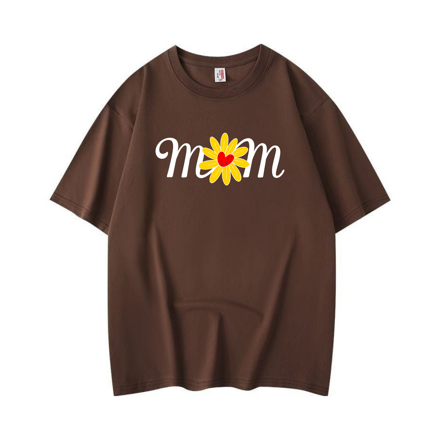 Flower Mom T-Shirt – Cute Floral Graphic Tee for Moms, Soft Cotton Unisex Shirt for Mother’s Day & Everyday Wear
