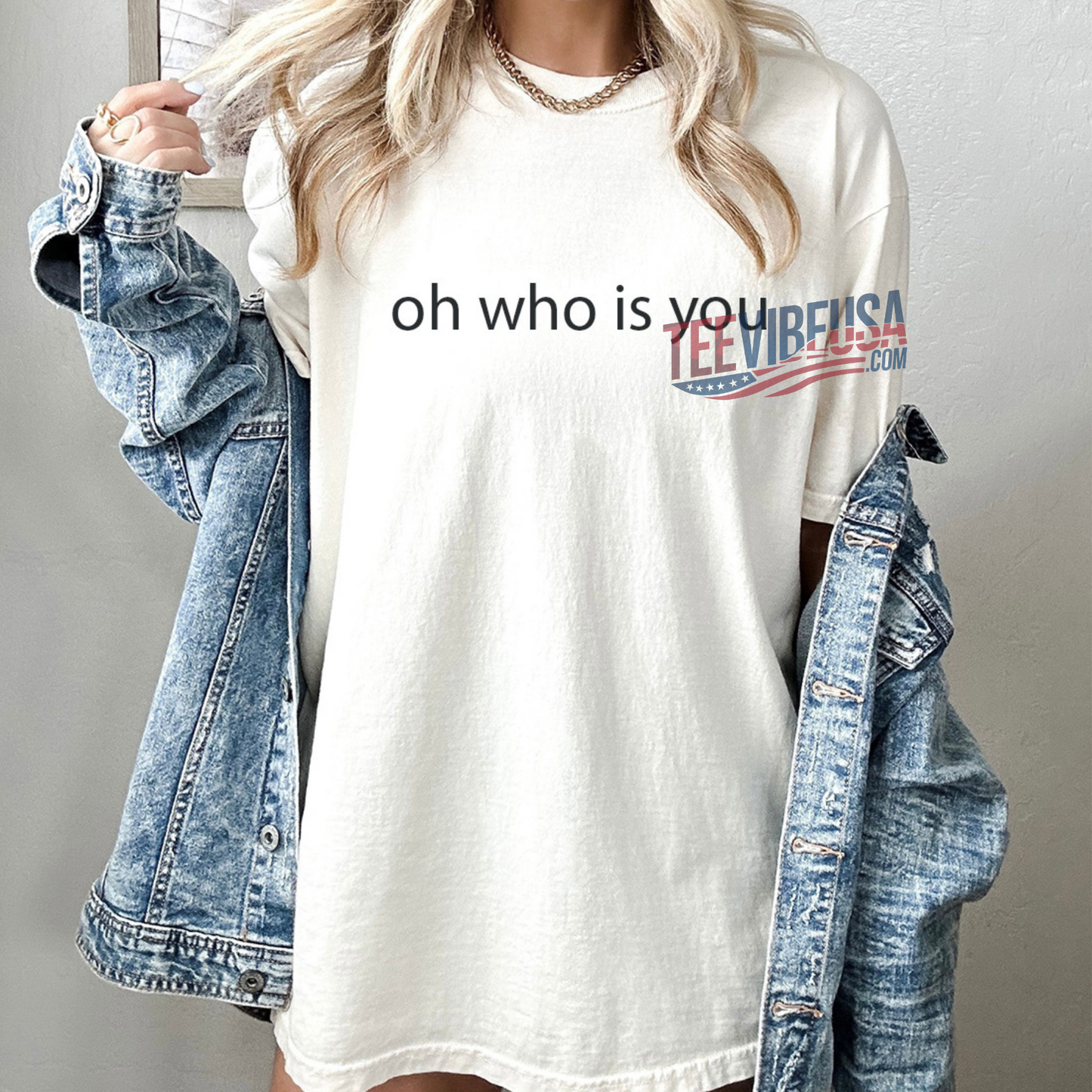 Oh Who Is You? Funny T-Shirt – Sassy Graphic Tee for Women and Men – Bold Everyday Attitude Shirt – Unisex Cotton Humor Tee