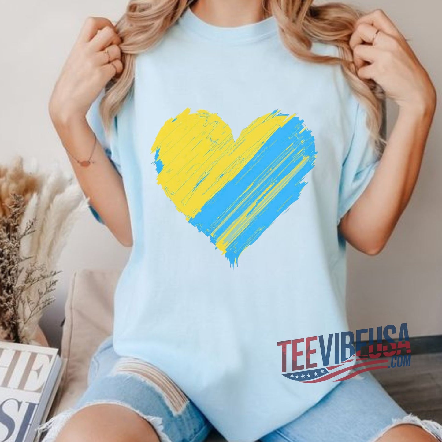 My Heart With Ukraine T-Shirt – Stand for Peace & Freedom!