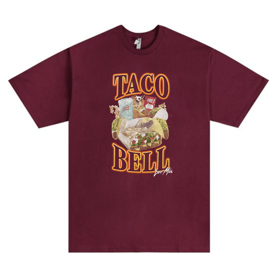 NEW SHIRT Taco Bell 90's Bootleg Tee For Women, man - Hiyatee