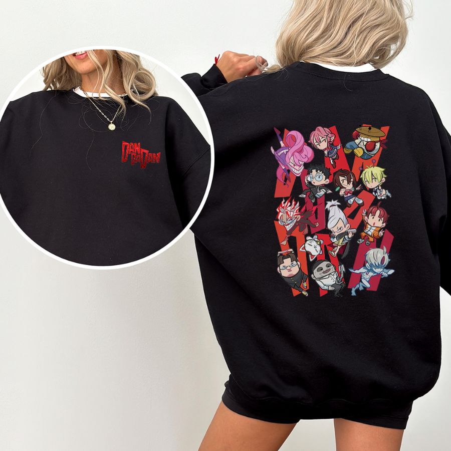 Chibi Characters Dandadan Sweatshirt