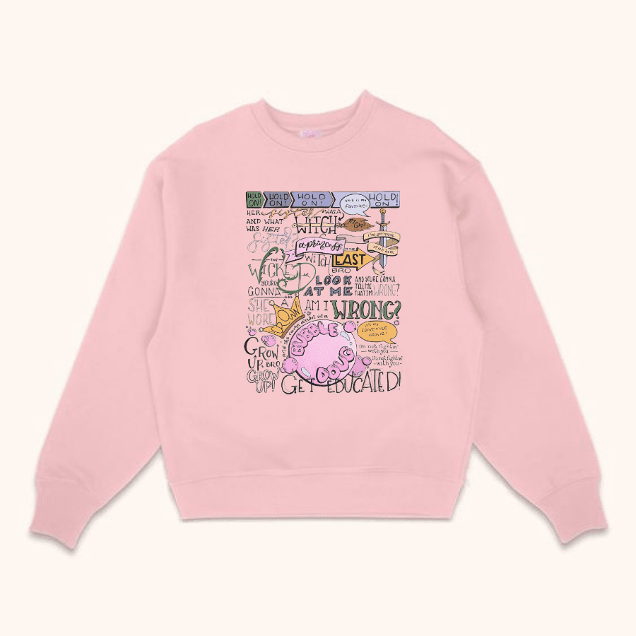 Her Sister Was A Witch Sweatshirt, Witch Of West, The Wicked Witch Of The East Bro Shirt, Hold On Brother, Unisex Sweater Pullover - Hiyatee