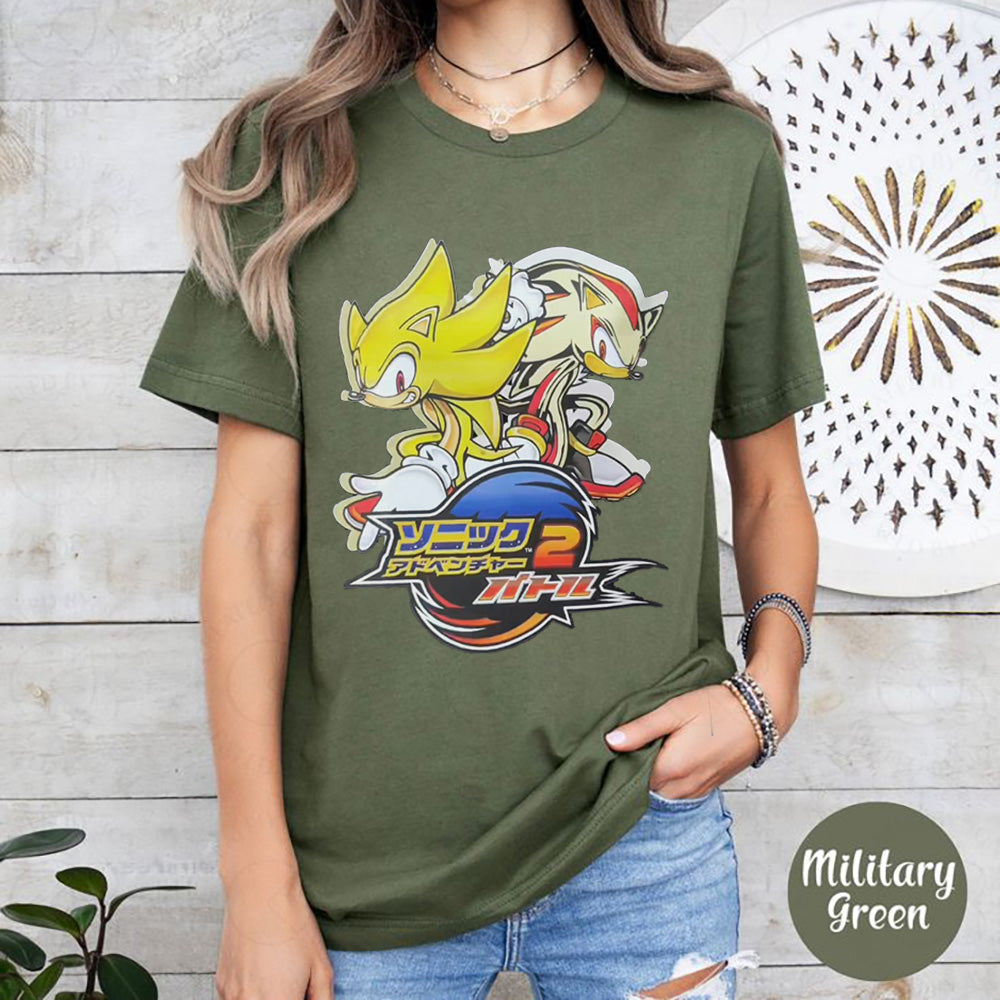 Sonic T-shirt, Shadowthe H3edg3hog Shirt, Pinkman Shirt, Movie Tshirt