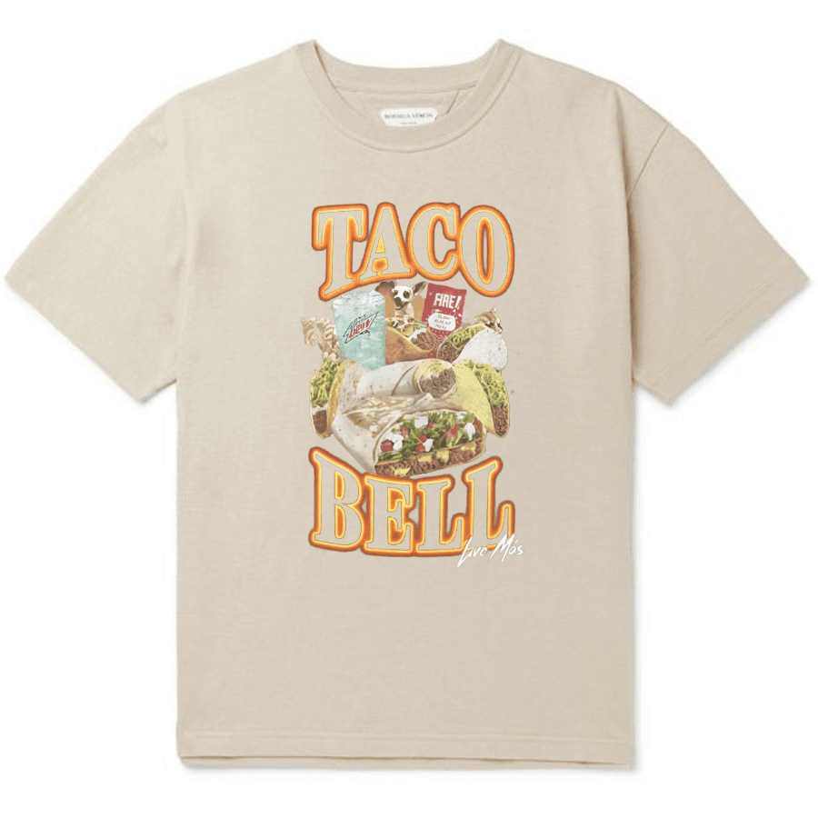 NEW SHIRT Taco Bell 90's Bootleg Tee For Women, man - Hiyatee