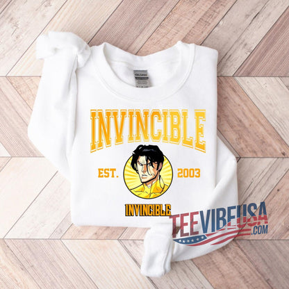 Invincible "Somewhere Else" Characters Sweatshirt – Official Comic-Inspired Design