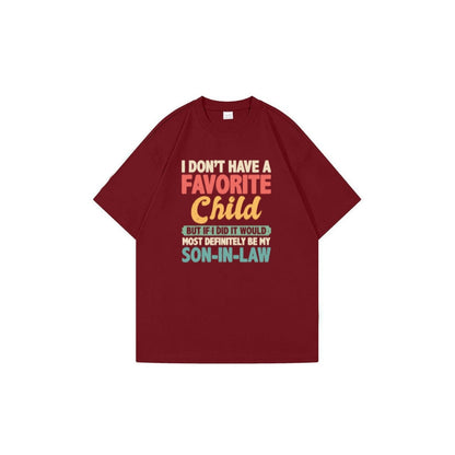 My Favorite Child Most Definitely My Son-In-Law Retro T-Shirt