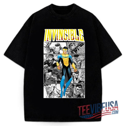 Dark Invincible T-Shirt – SS3 Fan Merch, Streetwear Aesthetic