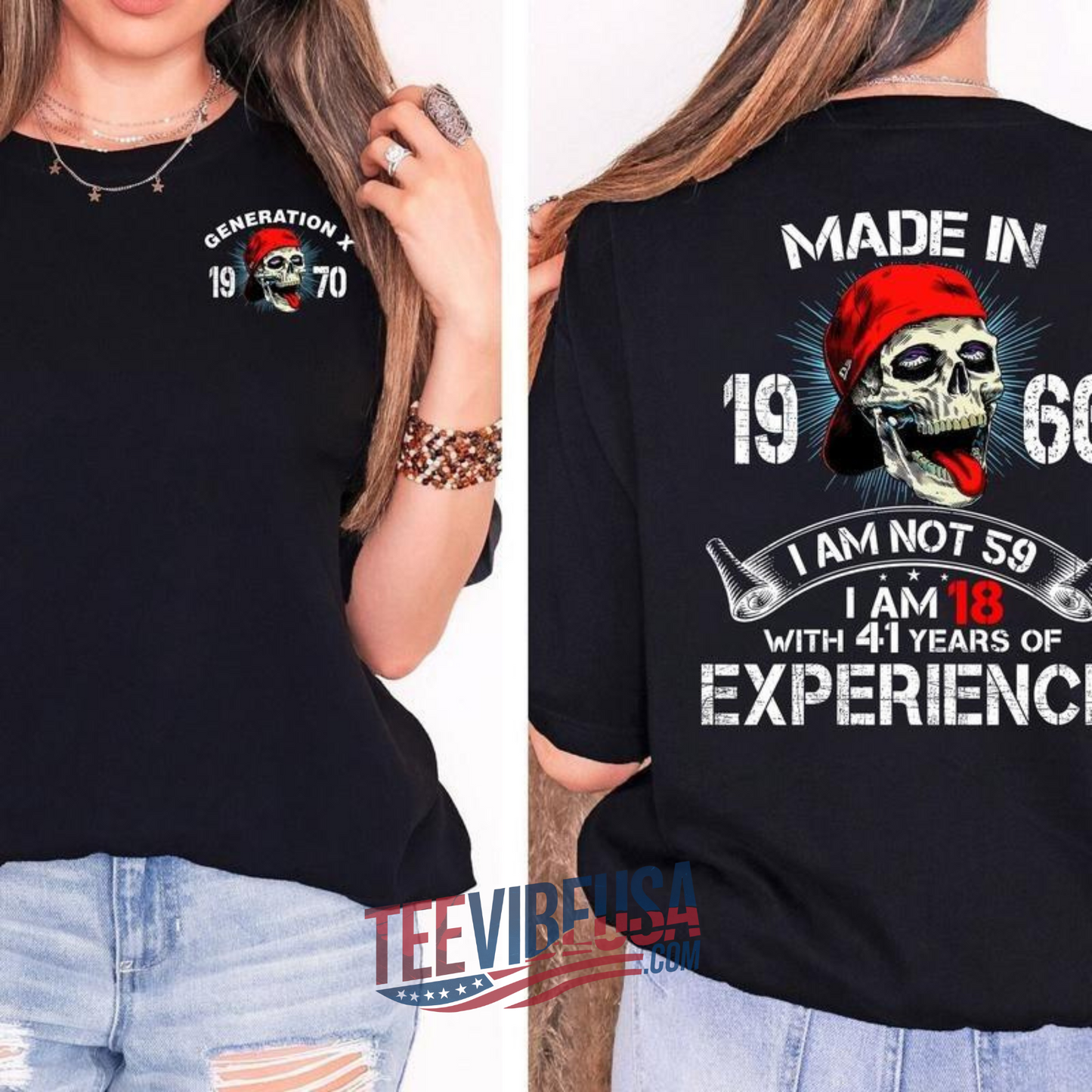 Gen X FAFO Custom Year Shirt – Badass Generation T-Shirt