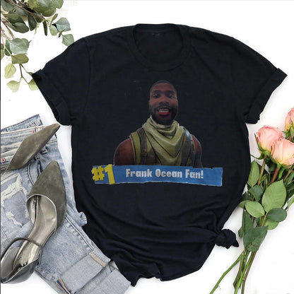 Frank Ocean Fan T-Shirt – Funny Graphic Tee, Meme-Inspired Shirt for Music Lovers, Unisex Casual Cotton Shirt