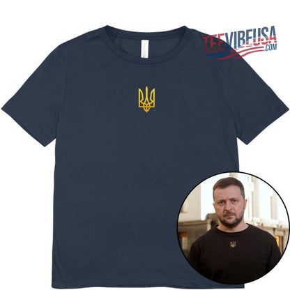 Ukraine Zelensky T-Shirt – Symbol of Strength, I Stand With Ukraine Tee