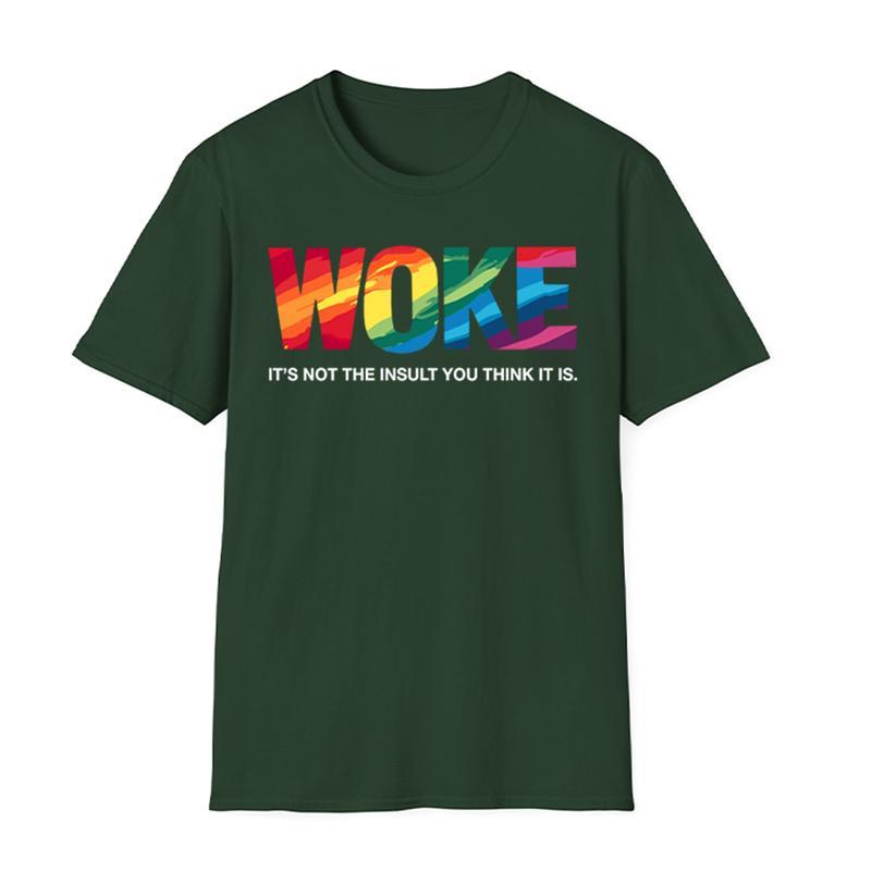 Woke T-Shirt – Equality & Human Rights Statement Tee