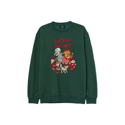 Year Without a Santa Unisex Crewneck Sweatshirt - Hiyatee