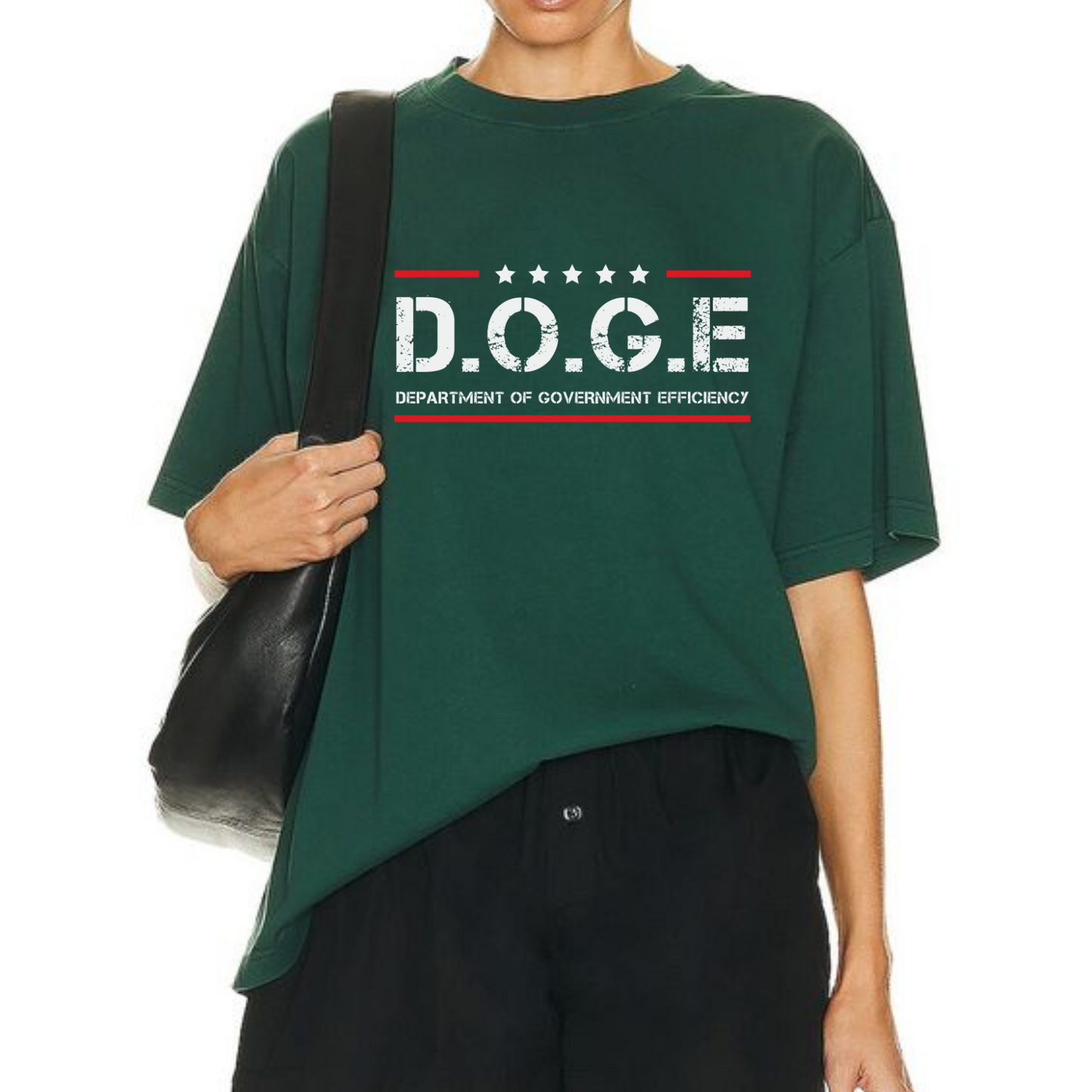 DOGE D.O.G.E. Department Of Government Efficiency T-Shirt – Funny Crypto Meme Tee