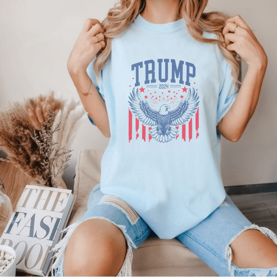 Trump 2024 Shirt, Republican Shirt, MAGA 2024 Shirt, Election 2024 Gift, Pro Trump Shirt, Vote Shirt - Hiyatee