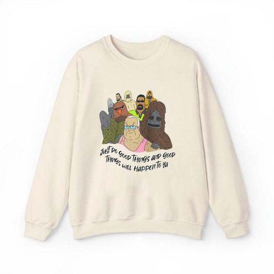 Sassmate Sweatshirt – Sassy the Sasquatch Unisex Casual Cotton Streetwear for Men and Women - Hiyatee