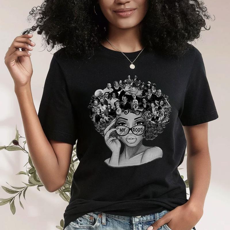 My Roots Black History Month Shirt  Black History T-shirt  MLK, Black Lives Matter, Black-Owned, Woman-Owned