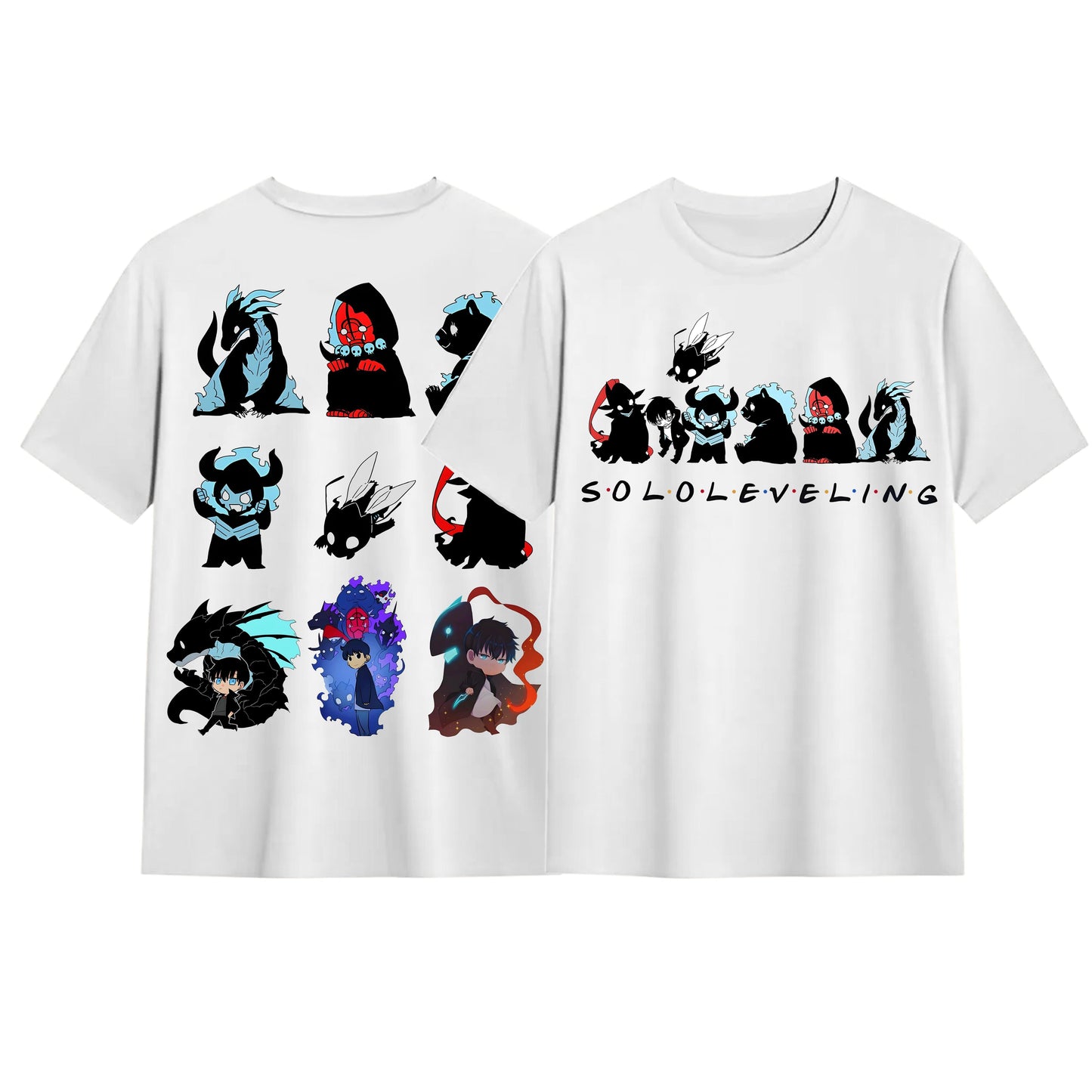 Solo Levelingg TShirt - Sungjinn Woo Character Tee - Anime Vintage Special Unisex - Graphic Anime Tee - Manga Shirt - Unisex 2024