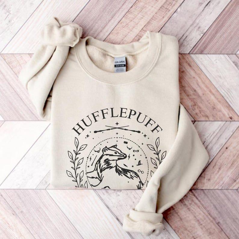 Harry Wizard Potter House Shirt Sweatshirt, Magic House Sweaters, Hogwart Shirt, HP potterhead sweater - Hiyatee