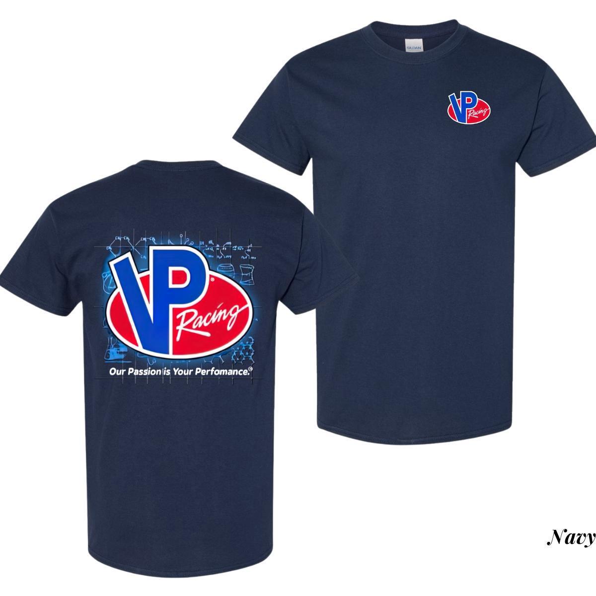 VP Racing Blueprint Tee – High-Performance Racing Car Shirt for Everyday Comfort!