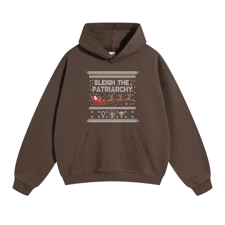 Feminist Holiday - Women's Rights Crewneck, Hoodie, and Christmas Shirt - Empowering Womenswear - Hiyatee