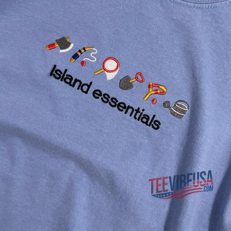 Tropical Escape Comfort Colors Tee – Embroidered Unisex Shirt