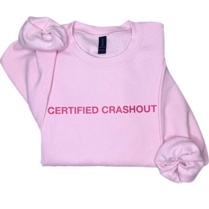 Crashout Relatable Sweatshirt – Wear Your Hustle with Pride!