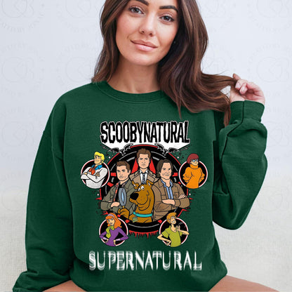 Sc0obynattural Shirt, Supenattural Shirt, Christmas Sc0oby D0o Shirt, Funny Christmas Shirt, Gift For Lovers