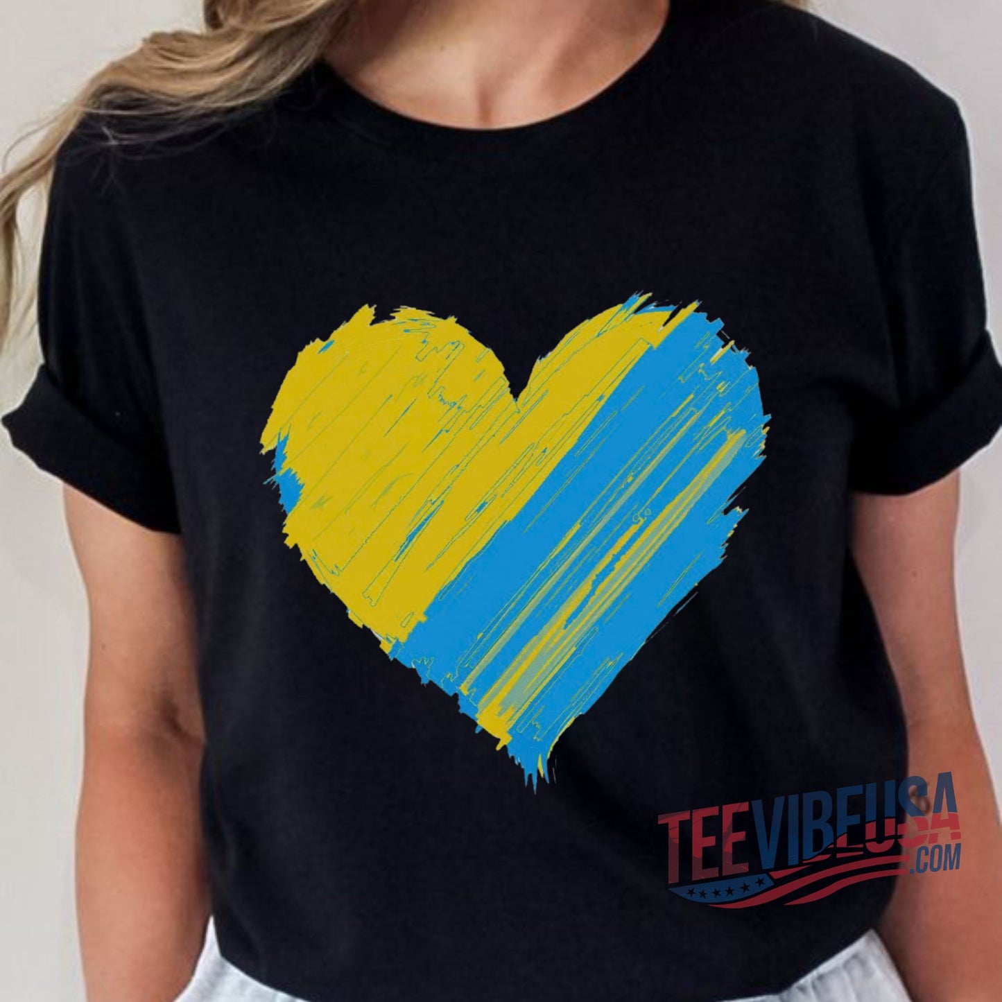 My Heart With Ukraine T-Shirt – Stand for Peace & Freedom!