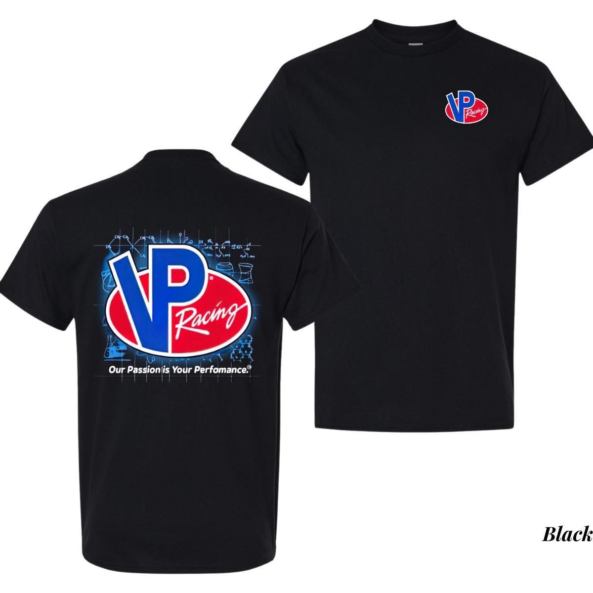 VP Racing Blueprint Tee – High-Performance Racing Car Shirt for Everyday Comfort!