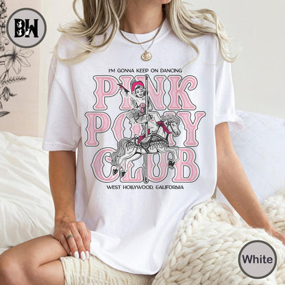 Chappell Roan T-Shirt – Comfort Colors Fan Tee, Pink Pony Club Merch Gift