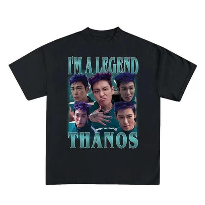 I'm Legend Thanos Squid Vintage Tshirt, Trending Unisex Cotton Tee, Squid Film Shirt, Graphic Cotton for Fan