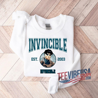 Invincible "Somewhere Else" Characters Sweatshirt – Official Comic-Inspired Design