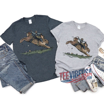 Bucking Jack Rodeo T-Shirt – Western Cowboy Rancher Style