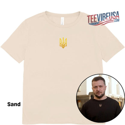 Ukraine Zelensky T-Shirt – Symbol of Strength, I Stand With Ukraine Tee