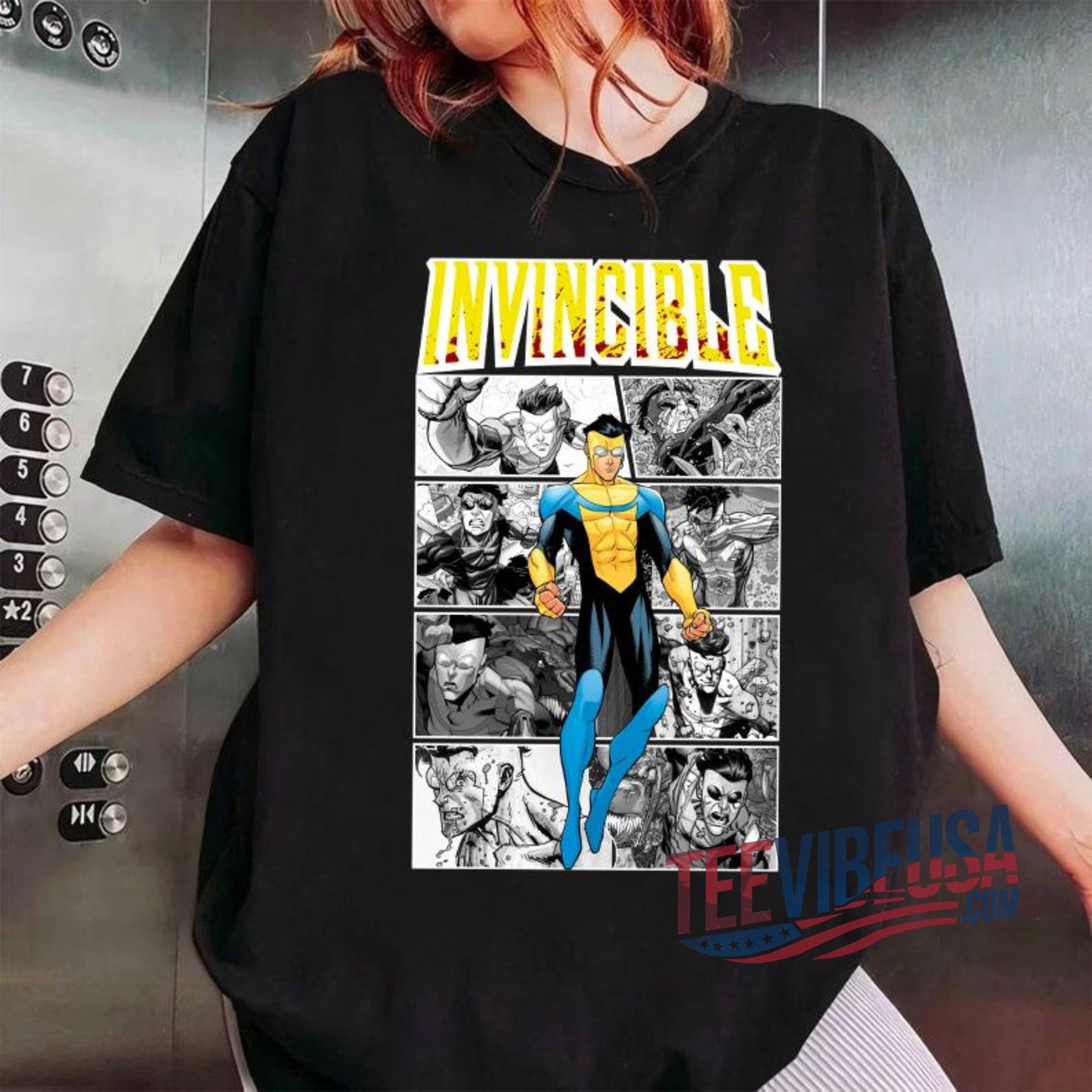 Dark Invincible T-Shirt – SS3 Fan Merch, Streetwear Aesthetic