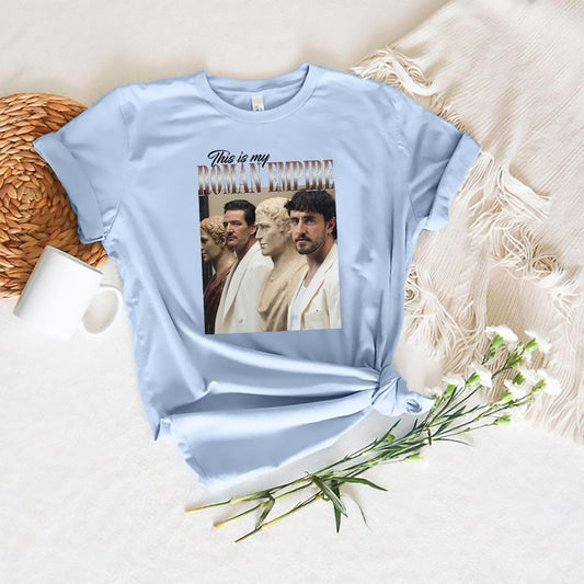 Pedro Pascal and Paul Mescal Roman Empire Comfort Colors Unisex T-Shirt - Hiyatee