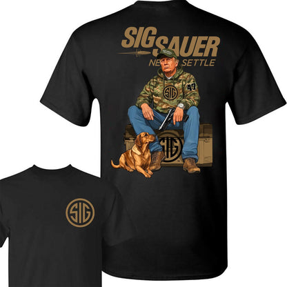 Sig Sauer Trump Hunting Graphic Tee – Classic Fit, Patriotic Style