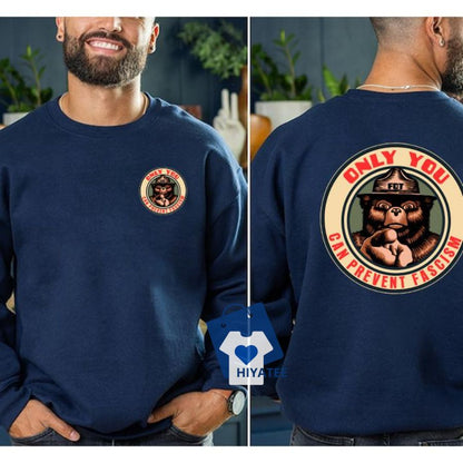 Protect Our Parks & Democracy Bear Sweatshirt