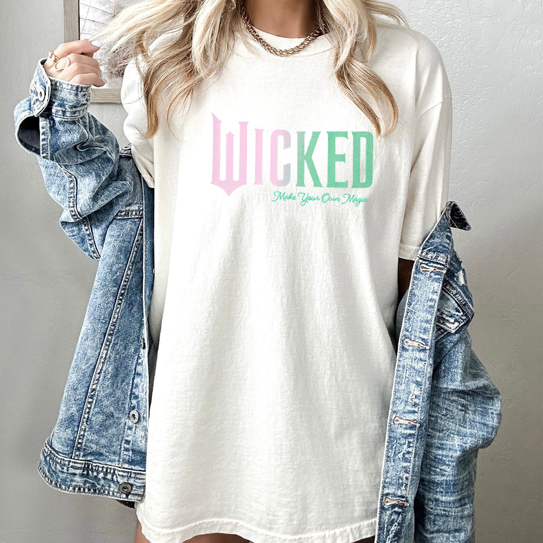 Wicked Toddler Girls Glitter Graphic Tee - Hiyatee