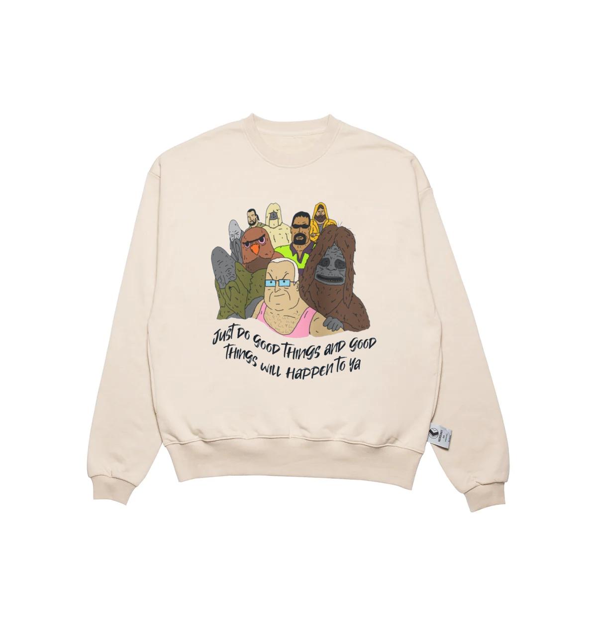 Sassmate Sweatshirt – Sassy the Sasquatch Unisex Casual Cotton Streetwear for Men and Women - Hiyatee