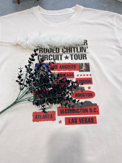 Beyoncé Cowboy Carter Rodeo Chitlin’ Circuit Tour T-shirt | Exclusive Concert Merch Tee – 100% Cotton, Unisex Fit