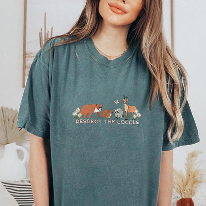 Respect Local Wildlife T-Shirt – Protect National Parks & Outdoor Adventure Wear