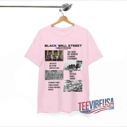 Vintage Black Wall Street Tee – Black History, Black Excellence