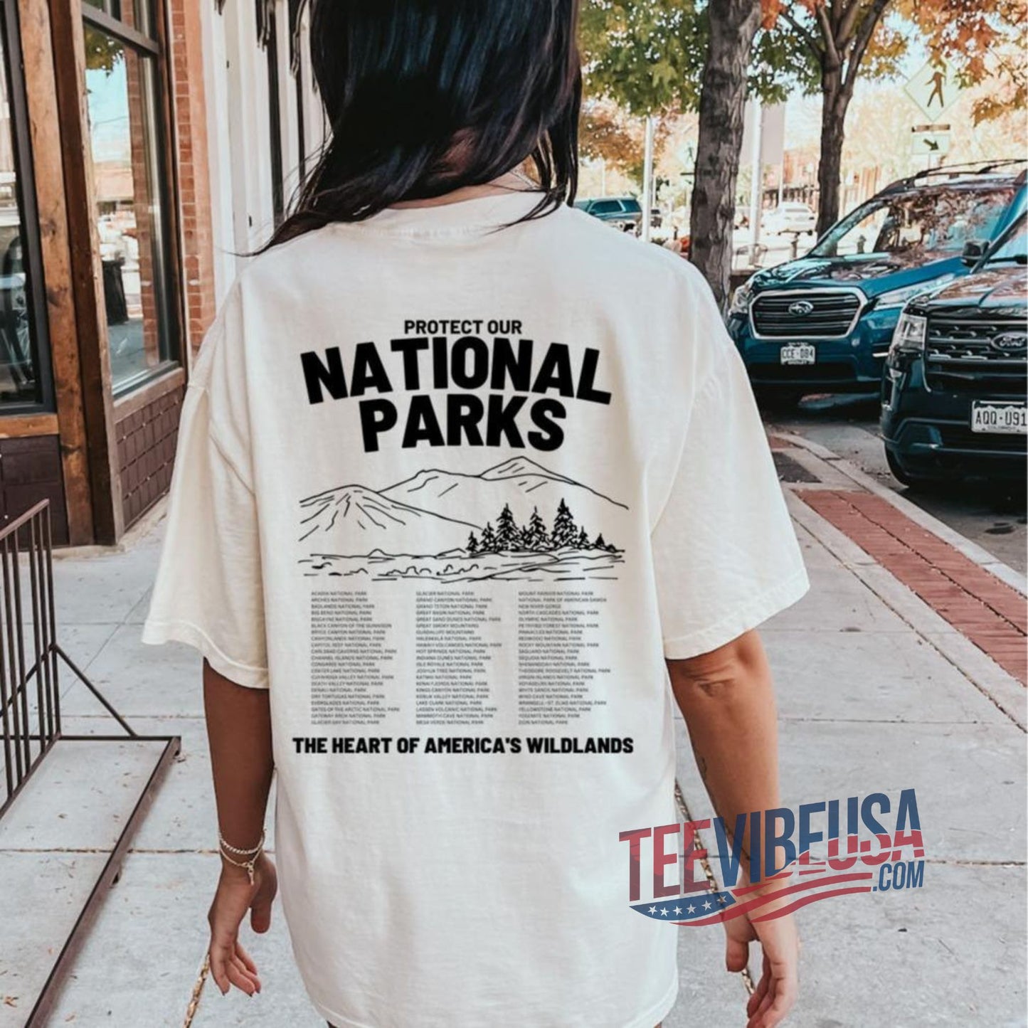 Save Our National Parks Retro T-Shirt