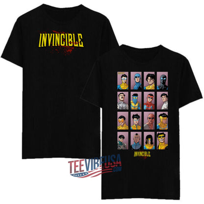 MarkVariants 2-Sided Graphic Tee – A Must-Have for Comic & TV Show Fans!