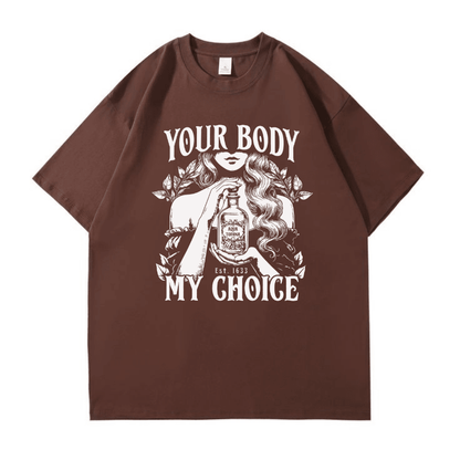 Aqua Tofana Your Body My Choice Shirt, Feminist, Women's Rights Shirt, Tofana Apothecary Shirt - Hiyatee