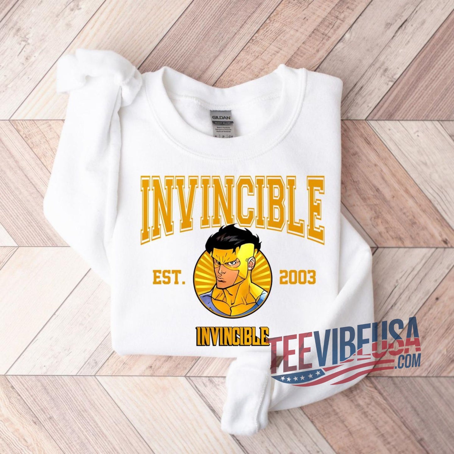 Invincible "Somewhere Else" Characters Sweatshirt – Official Comic-Inspired Design