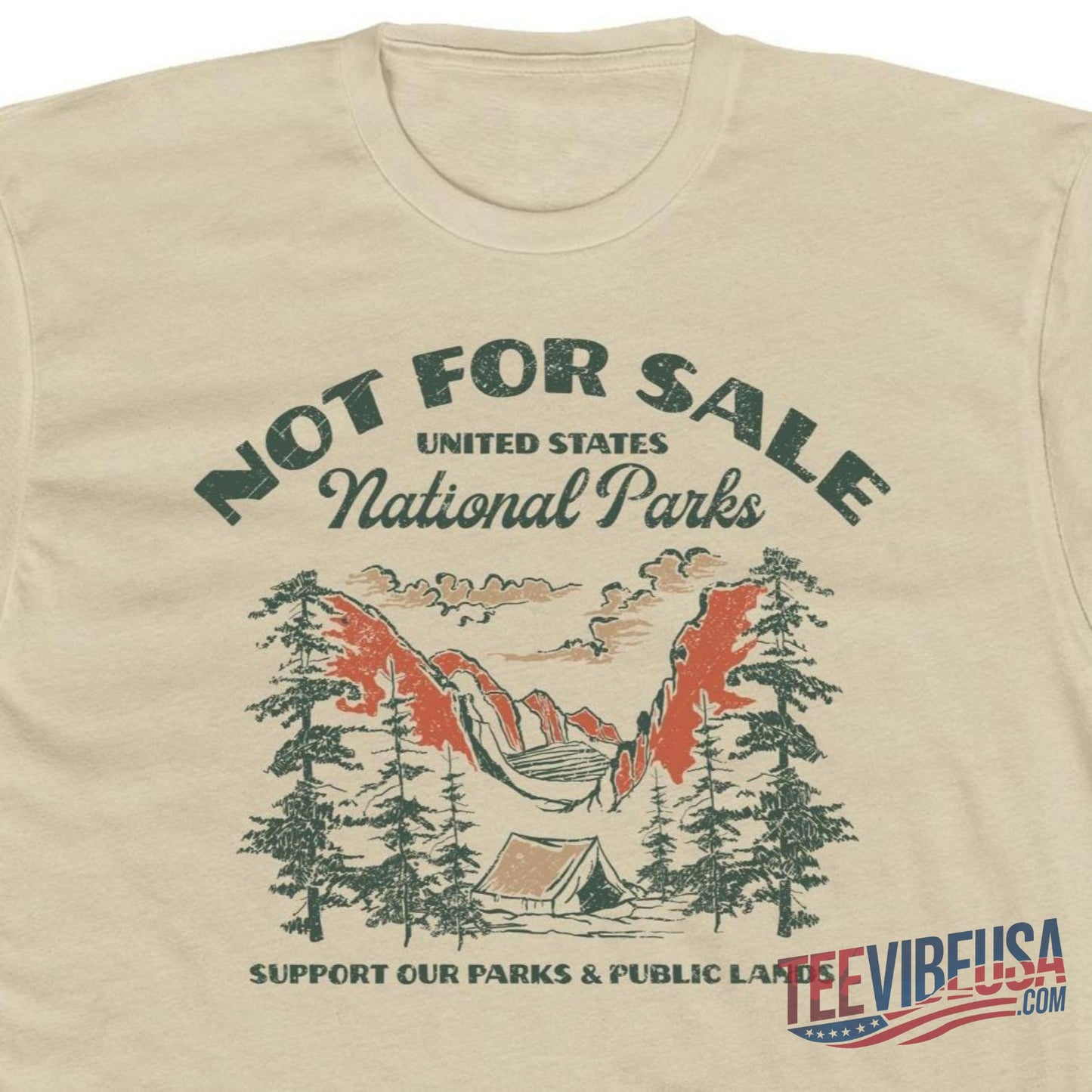 United States National Parks Tee – Preserve & Protect Our Public Lands